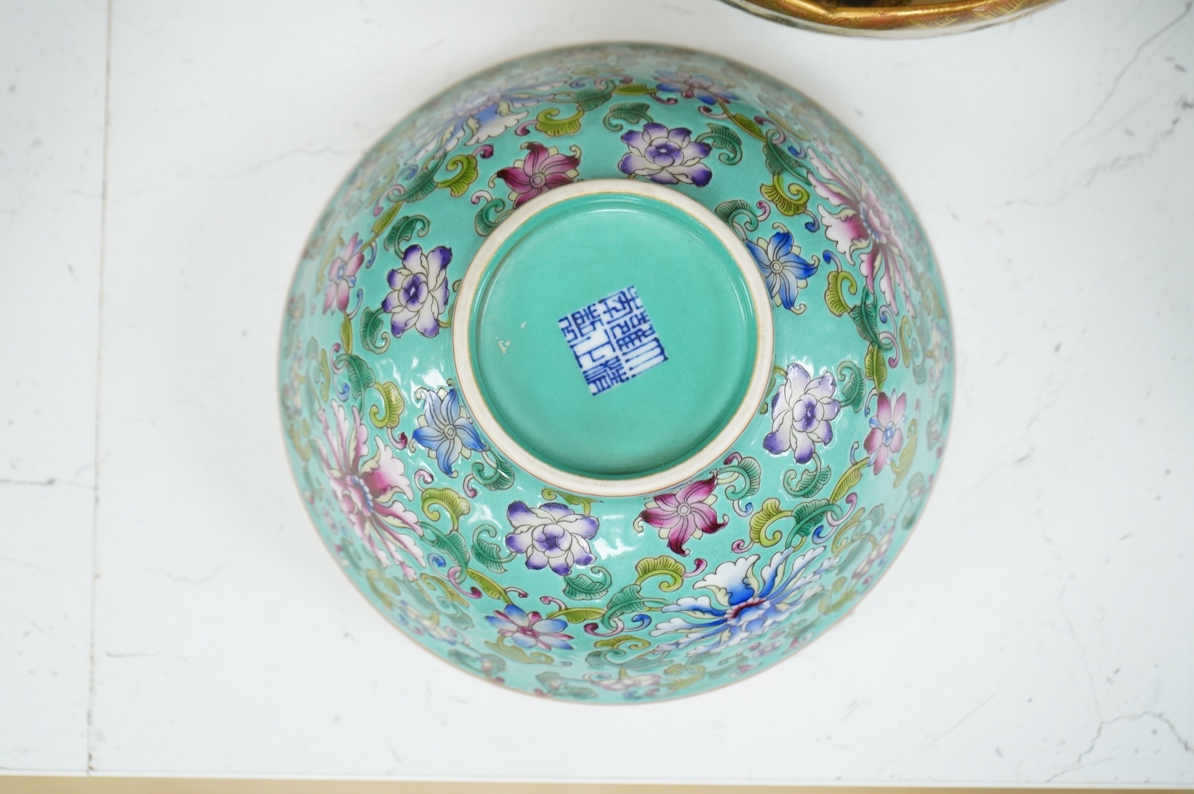 Mixed Japanese and Chinese bowls, vases and plates, largest 18cm diameter